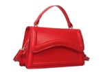 Taske: Miss Helena, rød klassisk taske 👜